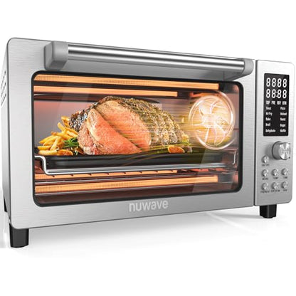 Nuwave Bravo Pro Smart Air Fryer Toaster Oven Countertop Combo