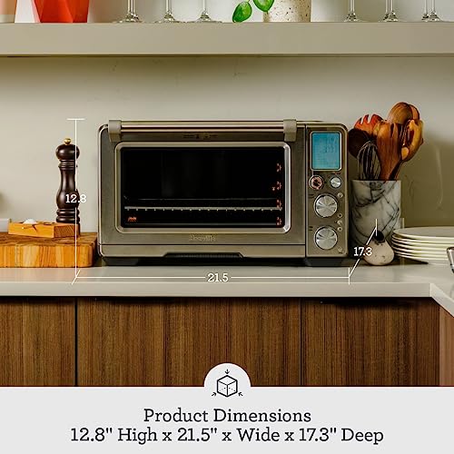 Breville BOV950BSS Joule Smart Oven Air Fryer Pro Countertop Oven, Brushed Stainless Steel