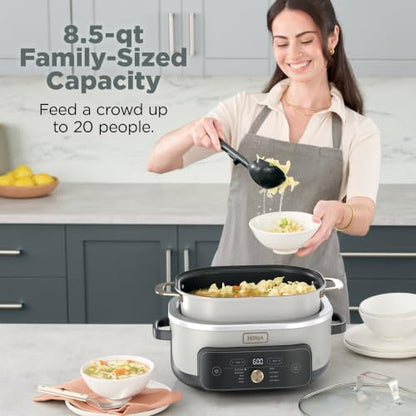 Ninja® PossibleCooker™ PRO Plus, 8.5-qt, Amazon Exclusive Bone & Champagne