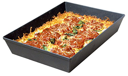 Lloyd Pans Detroit Style Pizza Pan 10 by 14 by 2.5 Inch -PSTK
