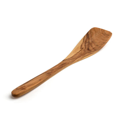 Berard Olive Wood Curved Spatula, Beige, 32 x 22 x 22 cm