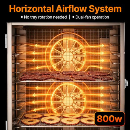 HOPERAN 14 Tray Food Dehydrator Machine for Jerky, Fruit, Herb & Dog Treats