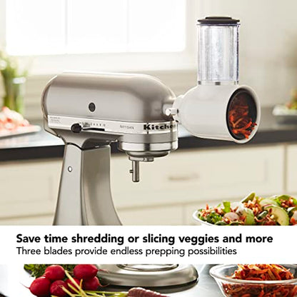 KitchenAid Stand Mixer Attachment, KSMVSA Fresh Prep Slicer/Shredder