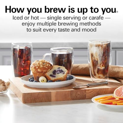 Hamilton Beach Flexbrew Advanced 5-in-1 Drip & Single Serve Coffee Maker