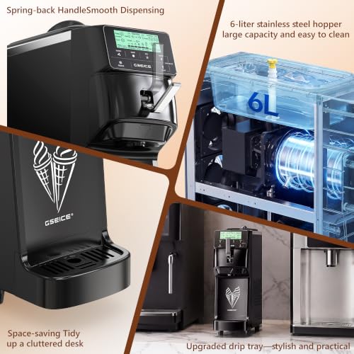 Commercial Soft Serve Ice Cream Maker Machine
