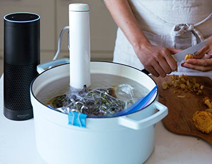 ChefSteps 4186JW120B Joule Sous Vide, 1100 Watts, All White, 11 x 1.9 x 1.9"