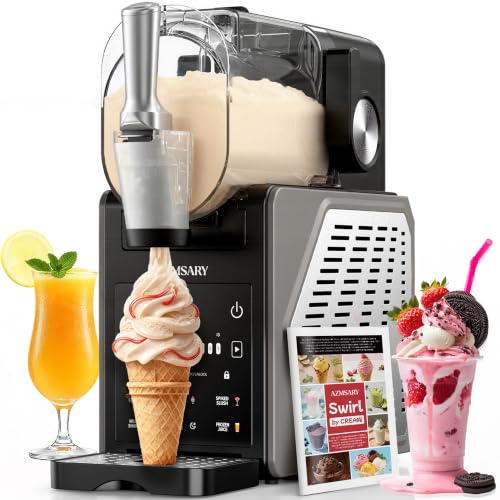 Slushie Machine, 85OZ Ice Cream Maker, Smart Frozen Drink Maker, 6 Presets