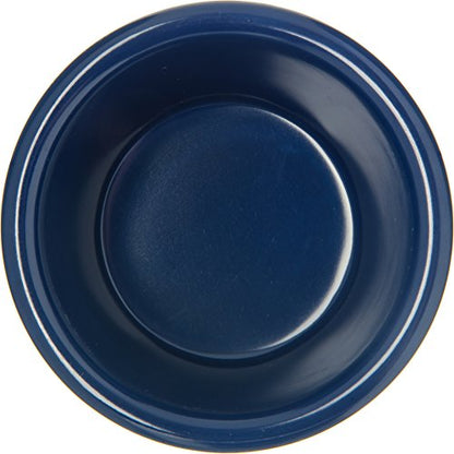 Carlisle FoodService Products Plastic Ramekins, Sauce Bowl For Catering, Kitchen, Restaurant, 3 Ounces, Cobalt Blue