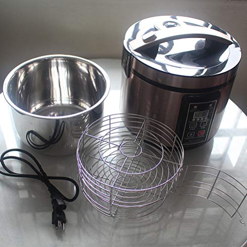 MLGB 6L Black Garlic Fermenter,Yogurt Maker with Adjustable Temperature & Time Control,Kimchi machine,Sweet Rice Wine Maker Full Automatic,Natto Maker,FCC UL Listed