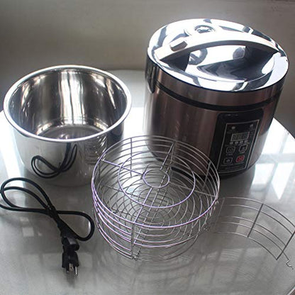 MLGB 6L Black Garlic Fermenter,Yogurt Maker with Adjustable Temperature & Time Control,Kimchi machine,Sweet Rice Wine Maker Full Automatic,Natto Maker,FCC UL Listed