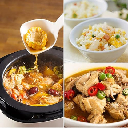 Automatic Cooking Machine, 6L Auto Cooking Wok Fried Rice Machine Three Speed Adjustable, 360° Rotation and 3D All-Round Heating, for Stir Frying, Stewing, Cooking