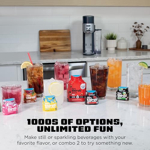 Ninja Thirsti Ultimate Drink System, Soda Maker, Cyberspace, WC3001BL2