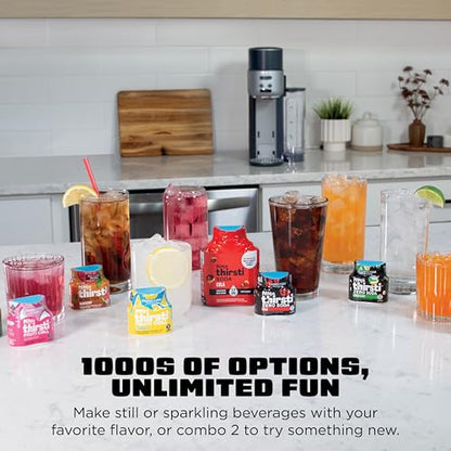 Ninja Thirsti Ultimate Drink System, Soda Maker, Cyberspace, WC3001BL2