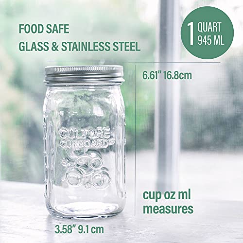 Stainless Steel Yogurt Maker with 1 Quart Glass Jar and Complete Recipe Book to Make 12+ Easy Homemade Dairy Free and Milk Yogurts