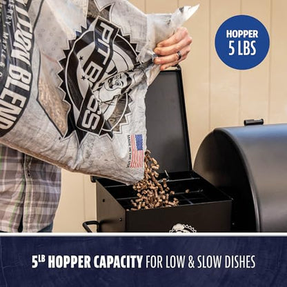 Pit Boss 500FB2 Pellet Grill, Matte Black - 11086