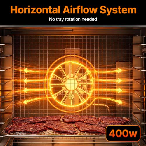 HOPERAN 8 Tray Food Dehydrator Machine for Jerky, Fruit, Herb & Dog Treats