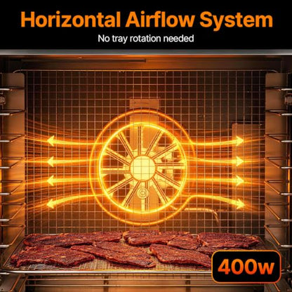 HOPERAN 8 Tray Food Dehydrator Machine for Jerky, Fruit, Herb & Dog Treats