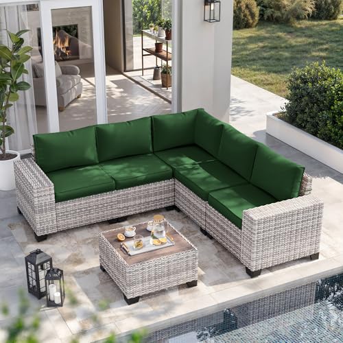 Outdoor Patio Furniture Set PE Wicker Rattan Outdoor Sectional Sofa