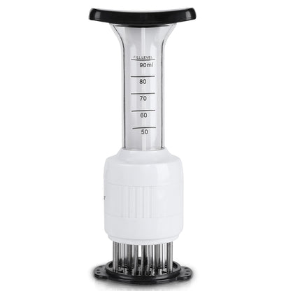 Stainless steel Marinade Meat Injector, Marinade Tenderizer Injector Needle Flavor Syringe Cooking Meat Poultry Turkey Chicken BBQ