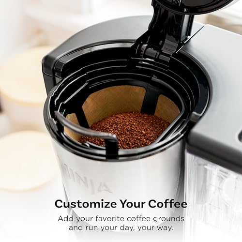 Ninja Fresh Brew Coffee Maker, 14 Cup Glass Carafe, Stainless, CE451AMZ