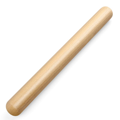 LorisArm 12-inch Wooden Rolling Pin for Baking, French Wood Rolling Pin Wood Kitchen Dough Roller for Fondant, Pizza, Pie, Cookie and Pastry