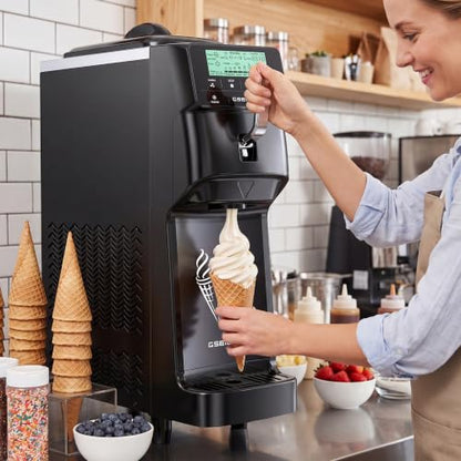 Commercial Soft Serve Ice Cream Maker Machine