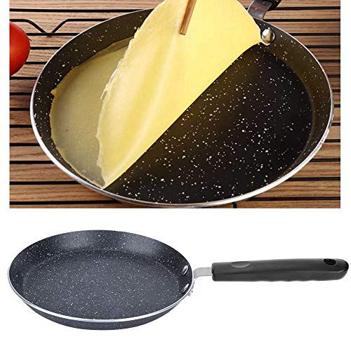 6 Inch Non-Stick Frying Pan with Non-Stick Coating, Egg Pan Omelette with Plastic Handle, Dishwasher Safe, Easy Cleanup, PFOA Free, Oven Safe Cooking Pan