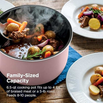 Ninja® HyperHeat™ 9-in-1 Pressure Cooker, 6.5-qt, Rose Quartz, PC201PK