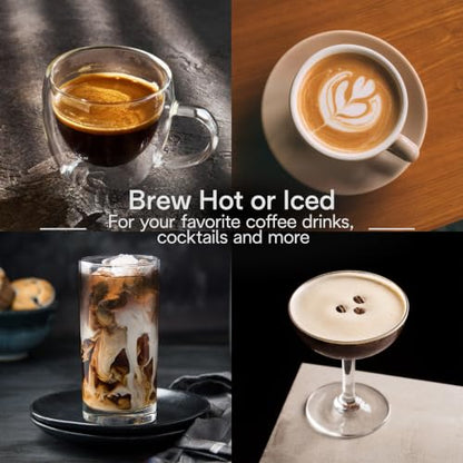 De'Longhi Dedica Maestro Plus Espresso Machine, Automatic Steam Wand, 3 Coffee Temp & Milk Foam Settings, 54oz Removable Tank, Easy-to-Clean Dishwasher-Safe Parts, Compact Stainless Steel Design