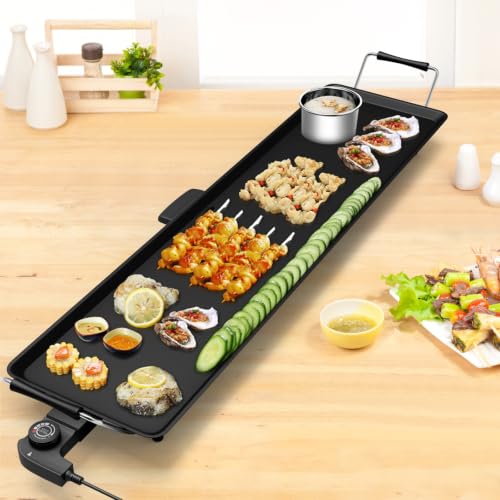 35 Inch 2000W Nonstick Electric Teppanyaki Grill
