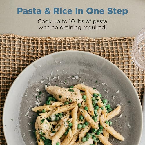 Ninja MC2001 PossibleCooker PRO Plus, 8.5-QT Multicooker, 9 Functions, Slow Cook, Sear, Sauté, Proof, Pasta/Rice, Replace 16 Kitchen Tools, Oven-Safe Ceramic Pot, 1400-Watt, Blue (2026 Release)