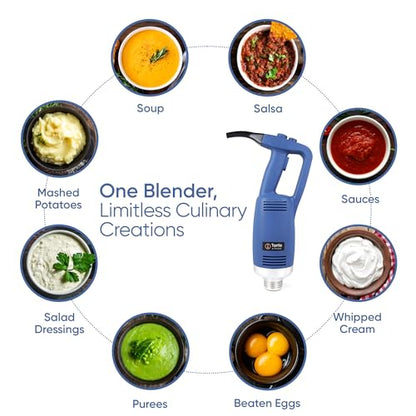TK Commercial Immersion Blender 750W Heavy Duty for Restaurants - 20" Shaft