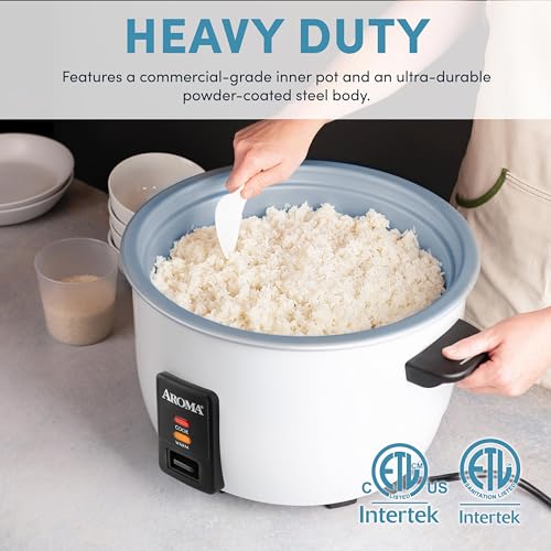 Aroma 20-Cup (Uncooked) / 40-Cup (Cooked) Commercial Rice Cooker and Warmer