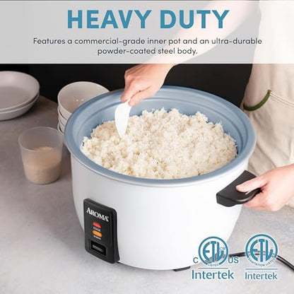 Aroma 20-Cup (Uncooked) / 40-Cup (Cooked) Commercial Rice Cooker and Warmer