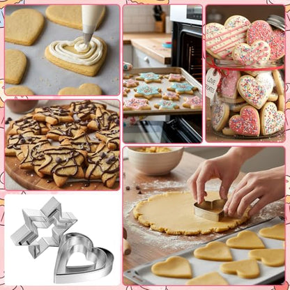 Ckhoid 255 Pcs Cake Decorating Supplies with Cake Turntable, Icing Piping Tips, Pastry Piping Bag, Spatulas, Cookie Molds. Cake Plates and Baking Supplies Decorating Tools