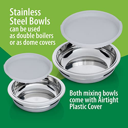 28 Piece 12-Element, Heavy-Gauge Stainless Steel Cookware Set