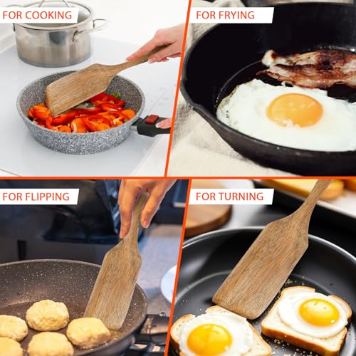 wooden spoon cooking spatula utensil wood spurtle scraper kitchen ladle bowl pancake food tilly living baking wok egg flipper oven cookware whisk scoop heat resistant pot holder fish home bakery sour