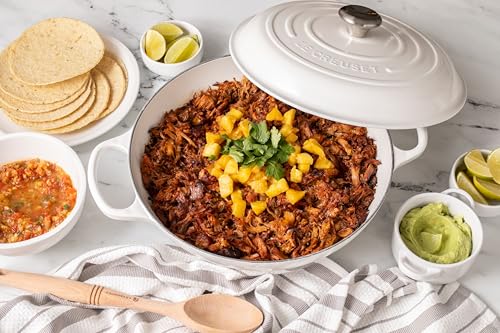 Le Creuset Enameled Cast Iron Signature, 9-Piece Cookware Set, Sea Salt