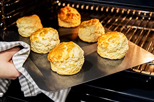MasterClass Baking Sheet with PTFE, PFOA and BPA Free Non Stick, Robust 1mm Thick Carbon Steel, 35 x 28cm