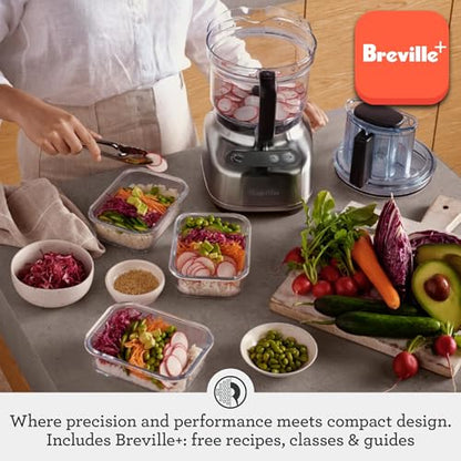 Breville BFP610 Sous Chef 9 Cup Food Processor, Small, Brushed Stainless Steel