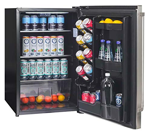 Danby 4.4 cu. ft. Outdoor Fridge in Stainless Steel DAR044A1SSO