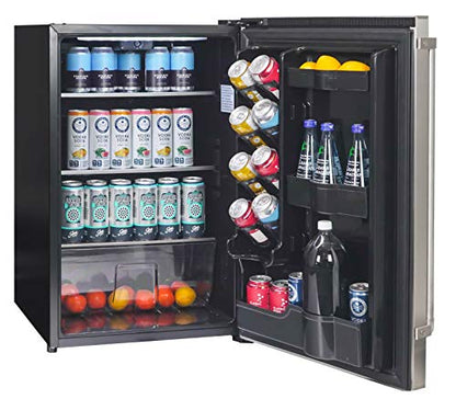 Danby 4.4 cu. ft. Outdoor Fridge in Stainless Steel DAR044A1SSO