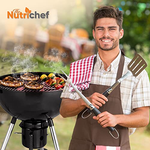 Portable Outdoor Charcoal BBQ Grill, Barbecue Grills, Perfect for Picnic, Backyard, Patio, Camping, Offset Smoker with Cover