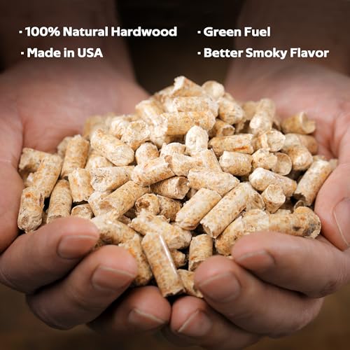 Z GRILLS Wood Pellets for Smoker Grill and BBQ, 100% All-Natural Hardwood Apple Pellet, 20lbs