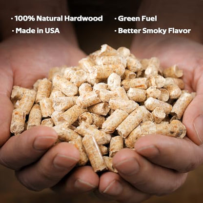 Z GRILLS Wood Pellets for Smoker Grill and BBQ, 100% All-Natural Hardwood Apple Pellet, 20lbs