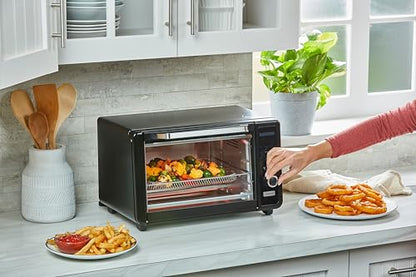 BLACK+DECKER Crisp 'N Bake™ 6-Slice Digital Air Fry Toaster Oven