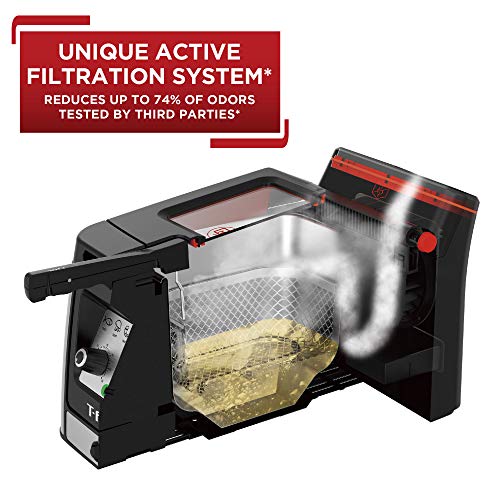 T-fal FR600D5A Electric Deep Fryer with Basket, 3.5L Oil, 1800W, Odor Filtration