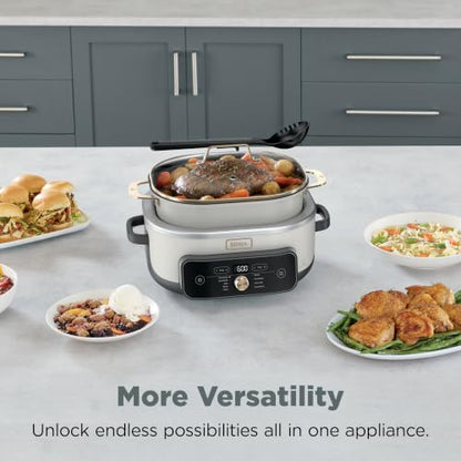 Ninja® PossibleCooker™ PRO Plus, 8.5-qt, Amazon Exclusive Bone & Champagne
