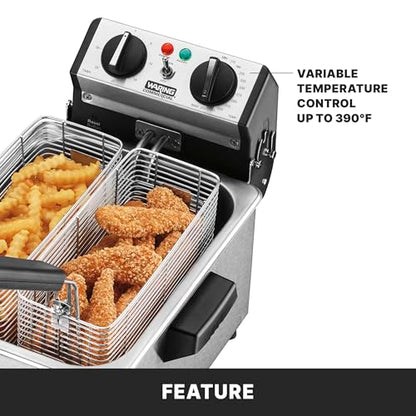 Waring Deep Fryer with 8.5 lb Capacity