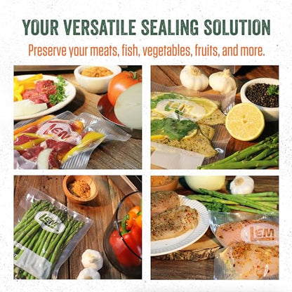 LEM Products MaxVac 500 Vacuum Sealer Machine, Heavy-Duty Aluminum